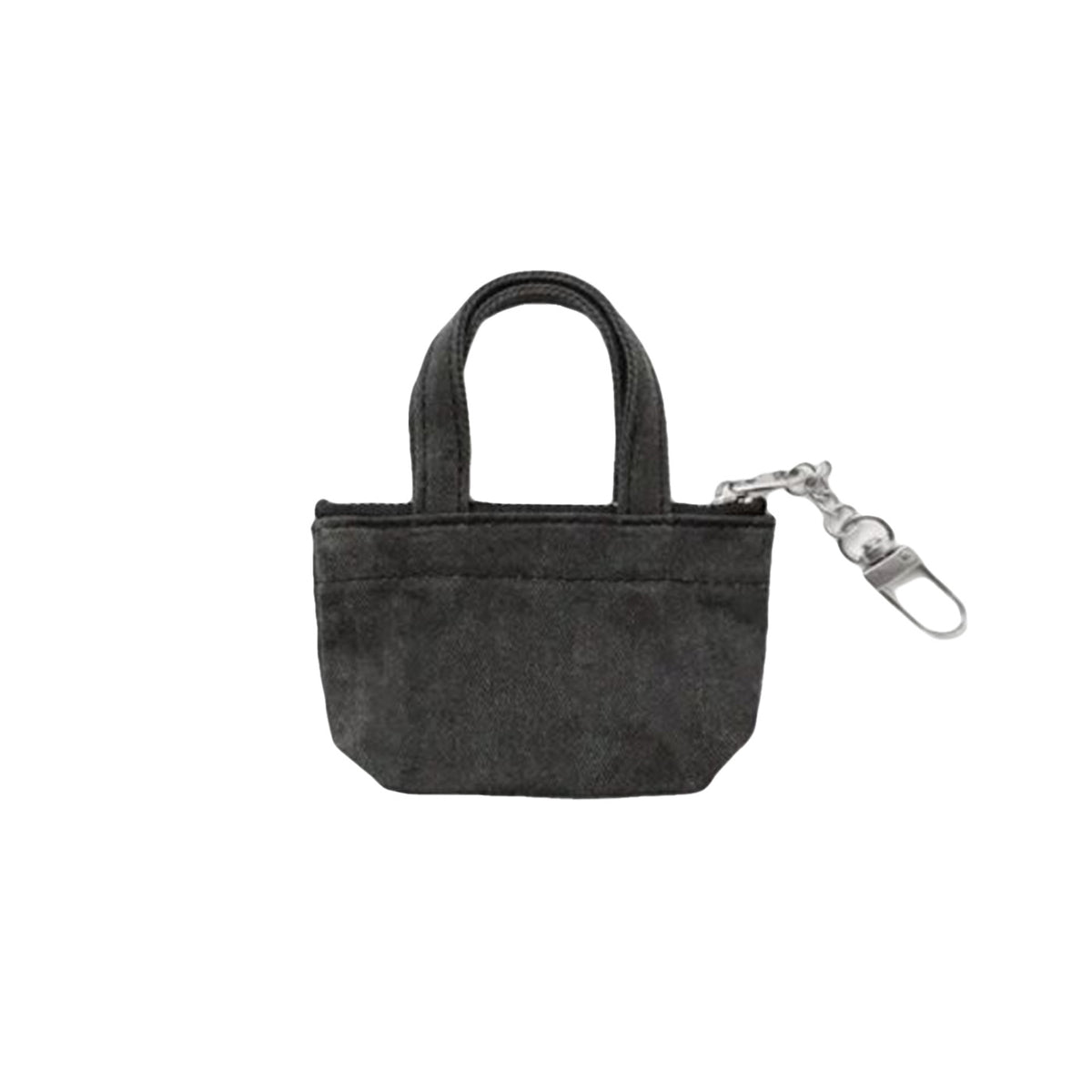 Pigment Totebag Keychain - Portachiavi Totebag Nero 100160029 BLK OBEY 