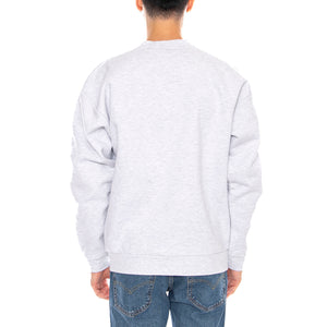 Bold Extra Heavy Crew Fleece Ash Grey -- Felpa Girocollo Uomo Grigia 112480160 AGRY OBEY 