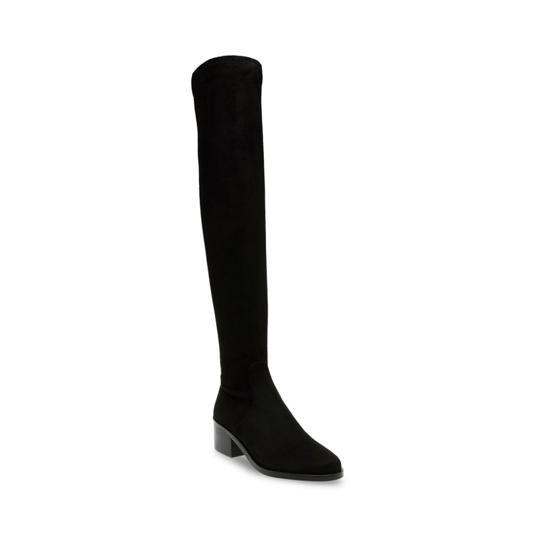 Salvador Stretch Microsuede Black - Stivali Alti Donna Neri SMSSALVADOR 1 STEVE MADDEN 