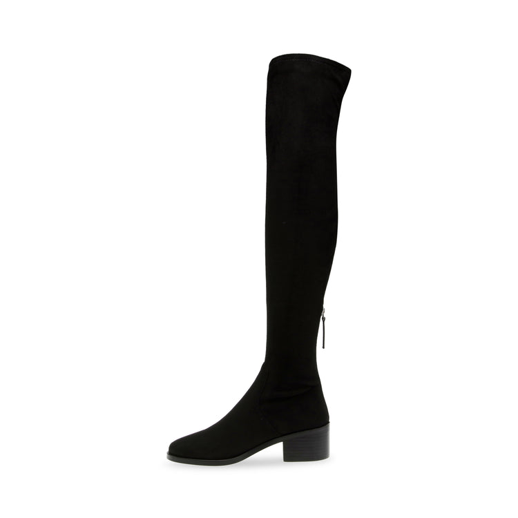 Salvador Stretch Microsuede Black - Stivali Alti Donna Neri SMSSALVADOR 1 STEVE MADDEN 