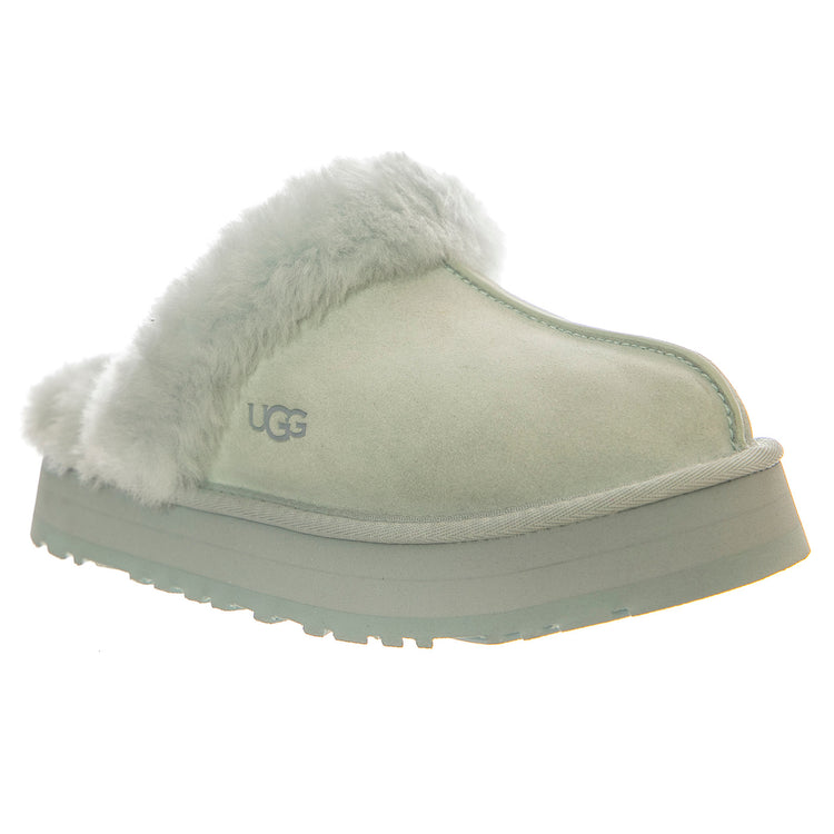 W Disquette White -- Pantofole Donna Verdi 1122550 BLK UGG 