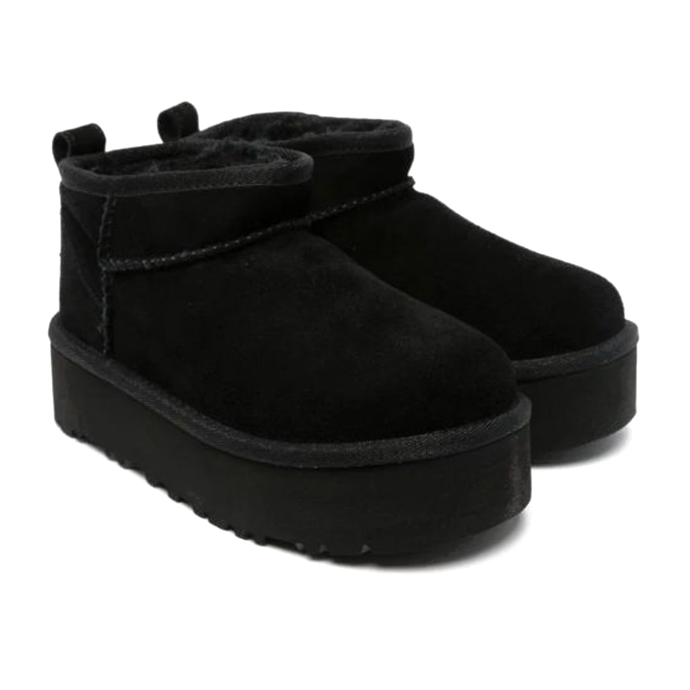 UGG® CLASSIC ULTRA MINI PLATFORM BLACK - Stivaletti Bambini Neri 1157791K BLK UGG 