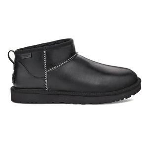 UGG® M CLASSIC ULTRA MINI LTHR REGENERATE BLACK - Stivali Uomo Neri UGMCLUMLRBLK1158191M . UGG 