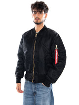 MA-1 HERITAGE BOMBER JACKET BLACK - Veste Bomber Homme Noire Homme ALPHA INDUSTRIES