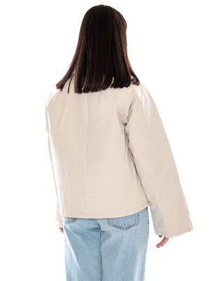 Barbour Dawn Reversible Casual Jacket Mist / Dress - Giacca Donna Beige e Tartan 262MLCA0415 ST11 BARBOUR 