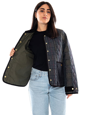 Barbour Ainsdale Checked Quilted Jacket Shadow Classic - Giacca Donna Multicolore 262MLQU1932 TN11 BARBOUR 