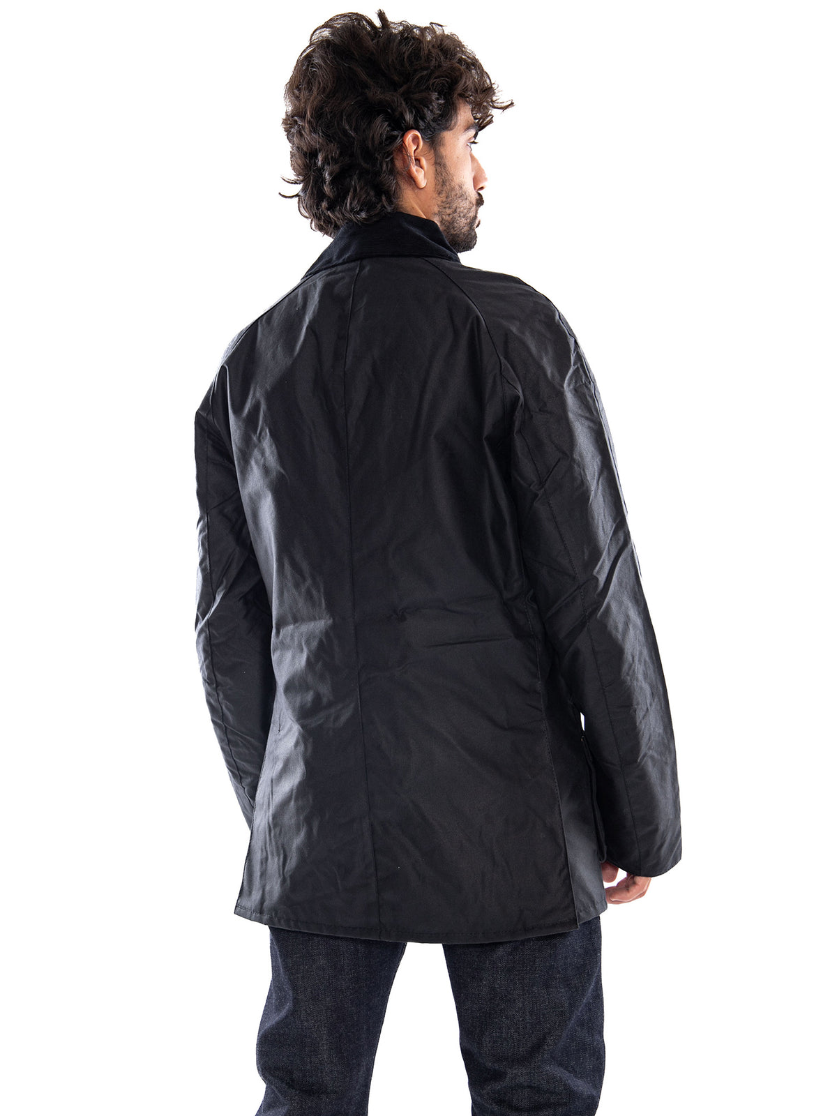 Barbour Ashby Wax Jacket Navy - Giacca Uomo Blu 262MMWX0339 NY92 BARBOUR 
