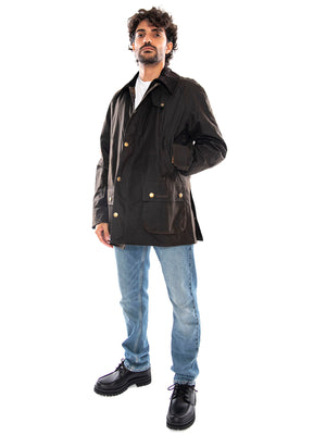 Ashby Wax Jacket Olive / Brown - Giacca Uomo Verde Oliva / Marrone 262MMWX0339 OL71 BARBOUR 