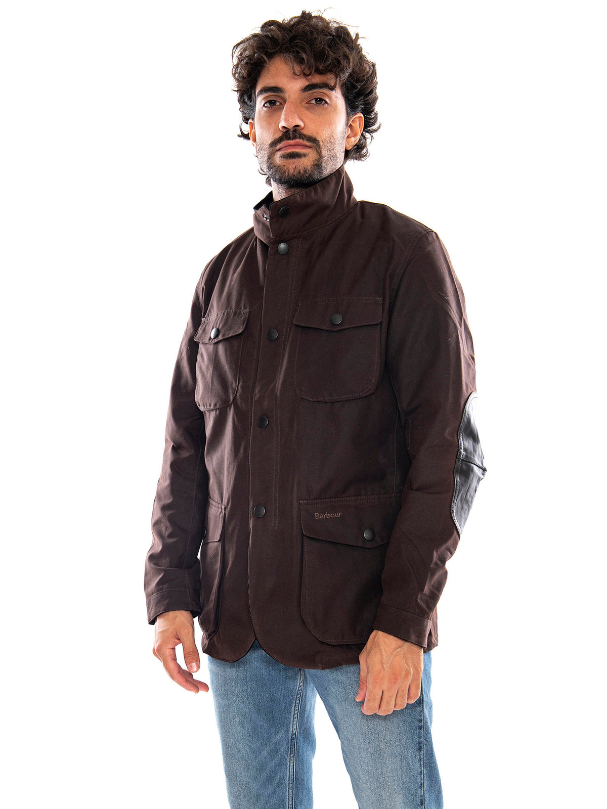 Ogston Wax Jacket Rustic Classic - Giacca Uomo Marrone 262MMWX0700 RU71 BARBOUR 