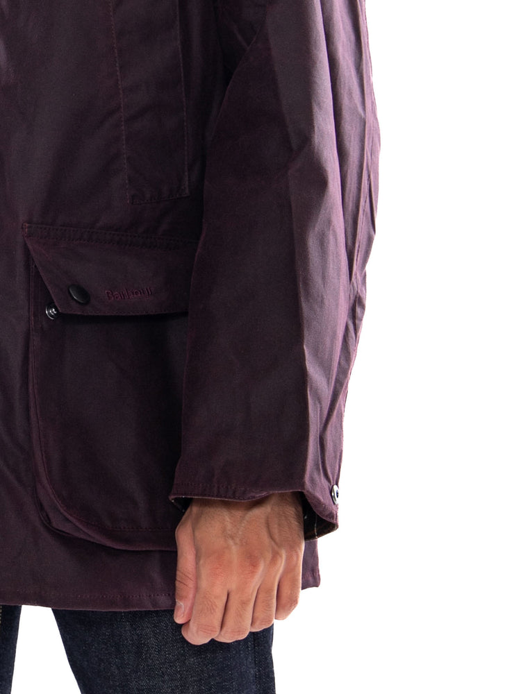 Barbour OS Bedale Wax Bordeaux - Giacca Uomo Bordeaux 262MMWX1679 RE91 BARBOUR 
