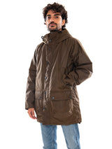 Bedale Wax Parka Brown - Parka Homme Marron Homme BARBOUR
