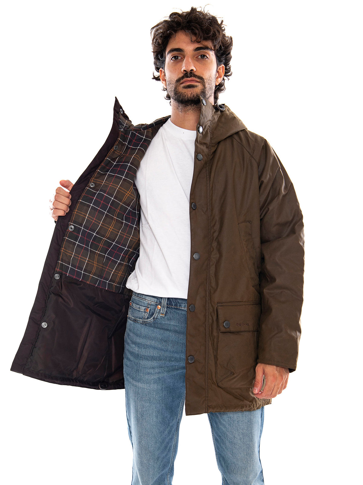 Bedale Wax Parka Brown - Parka Uomo Marrone 262MMWX2494 BR71 BARBOUR 