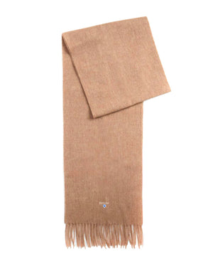 Barbour Plain Lambswool Scarf Light Brown - Sciarpa Beige 262MUSC0008 BR11 BARBOUR 
