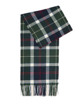 Barbour Galingale Tartan Scarf Evergreen Tartan - Écharpe Multicolore  ACCESSOIRES BARBOUR