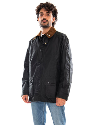 Icons Ashby Wax Jacket Sage - Giacca Uomo Verde Salvia MWX2588 SG51 BARBOUR 