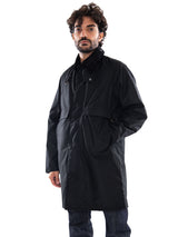 Barbour Long Spey Wax Jacket Black - Blouson Homme Noir BARBOUR