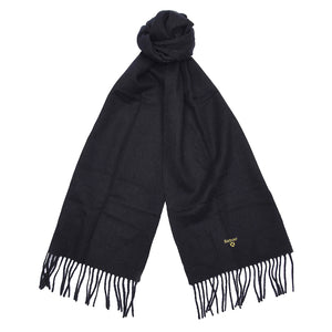 Barbour Plain Lambswool Scarf Black - Sciarpa Nera 262MUSC0008 BK11 BARBOUR 