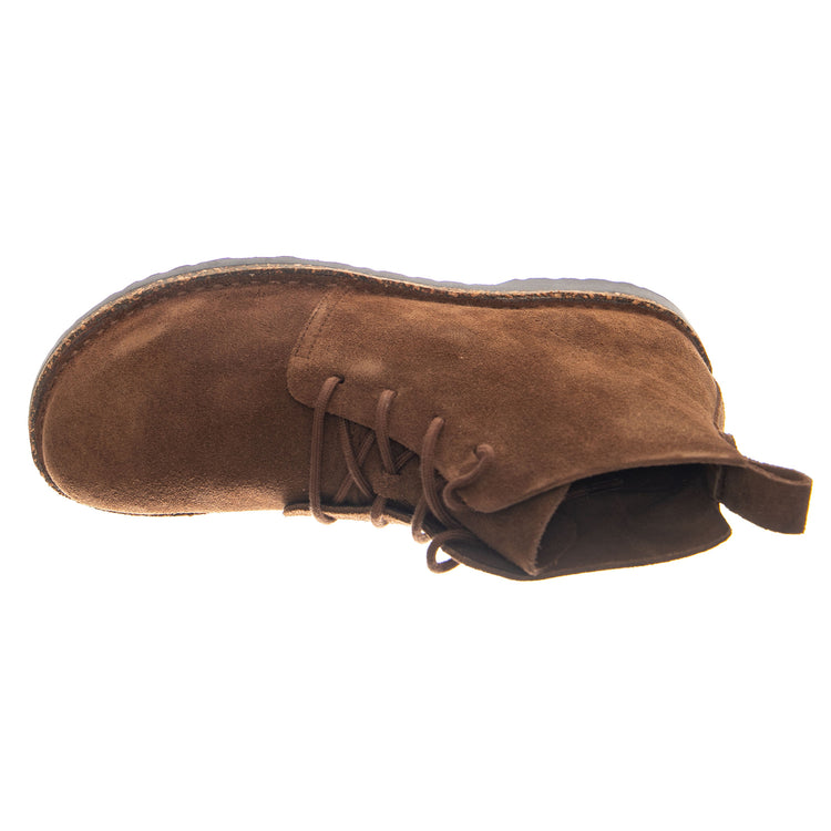 Uppsala Mid S Suede Leather Dark Tea - Stivaletti Uomo Marroni 1030221 DKT BIRKENSTOCK 