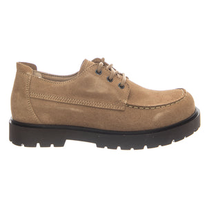 Highwood Moc Lace Low N Suede Leather Gray Taupe - Scarpe Uomo Grigie<BR/><BR/> 1031884 GRT BIRKENSTOCK 
