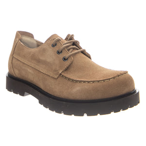 Highwood Moc Lace Low N Suede Leather Gray Taupe - Scarpe Uomo Grigie<BR/><BR/> 1031884 GRT BIRKENSTOCK 