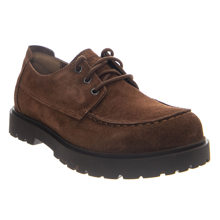 Highwood Moc Lace Low N Suede Leather Carafe - Scarpe Uomo Marroni 1031885 CRF BIRKENSTOCK 