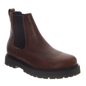 Birkenstock Highwood Slip On Mid S Natural Leather Chocolate - Stivaletti Uomo Marrone Cioccolato in Pelle 1033183 CCT BIRKENSTOCK 