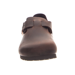 BIRKENSTOCK LONDON OILED LEATHER HABANA - Calzata Stretta - Sandali Uomo Marroni 166533 HBN BIRKENSTOCK 