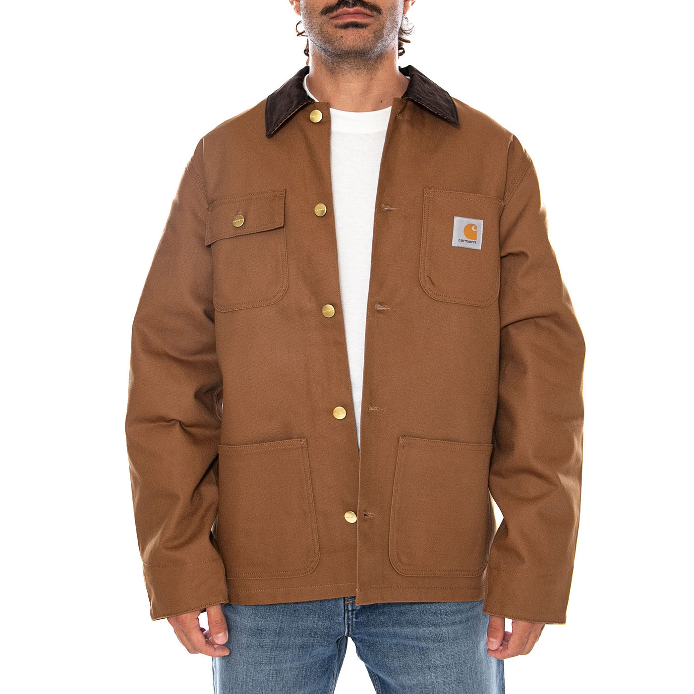 MICHIGAN COAT HAMILTON BROWN - Giacca Uomo Marrone I015261 00S01 CARHARTT WIP 