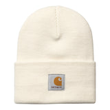 ACRYLIC WATCH HAT NATURAL - Bonnet blanc crème ACCESSOIRES CARHARTT WIP