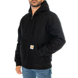 ACTIVE JACKET BLACK - Veste à Capuche Homme Noir Homme CARHARTT WIP