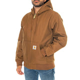 ACTIVE JACKET HAMILTON BROWN - Veste à Capuche Homme Marron Homme CARHARTT WIP