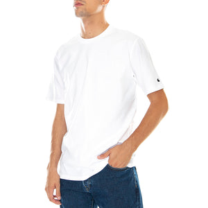 S/S BASE T-SHIRT WHITE - Maglietta Girocollo Uomo Bianca I026264 00AXX CARHARTT WIP 
