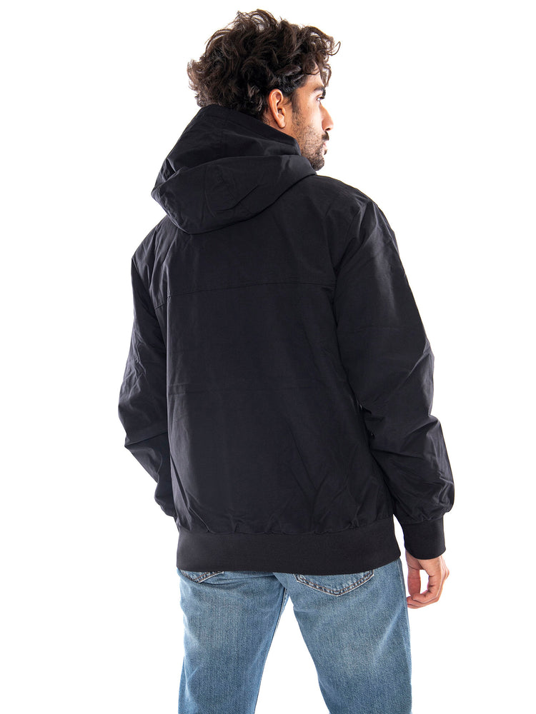 Hooded Sail Jacket Black / White - Giacca Uomo Nera / Bianca I028436 0D2XX CARHARTT WIP 