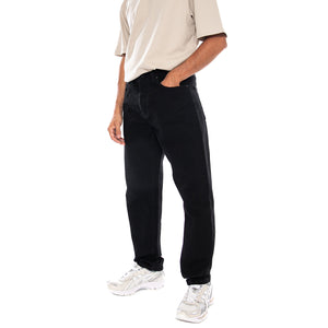 NEWEL PANT BLACK ONE WASH - Pantaloni Denim Jeans Uomo Neri I029208 892Y CARHARTT WIP 