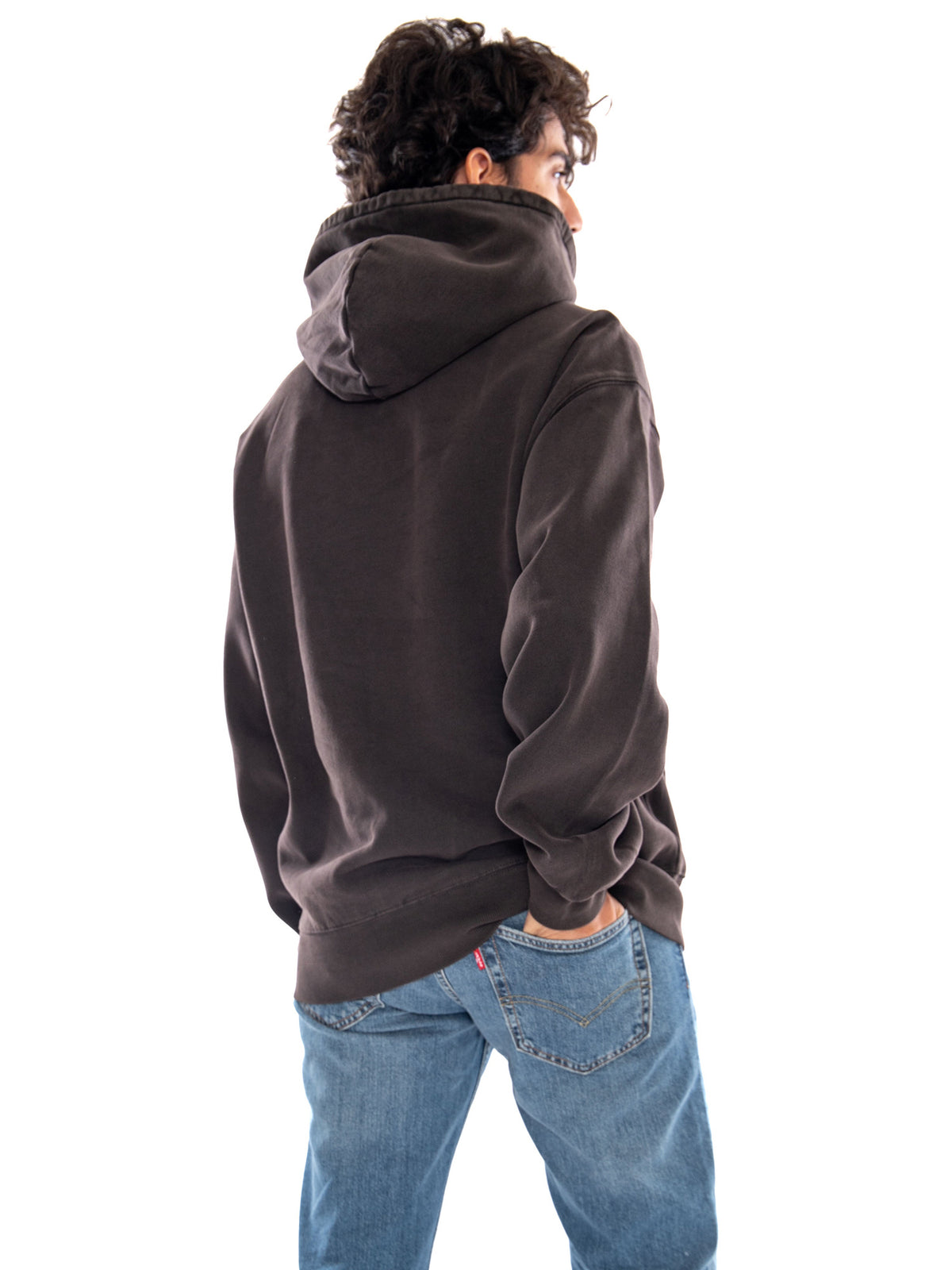 Hooded Vista Sweat Tobacco Garment Dyed - Felpa con Cappuccio Uomo Marrone I029523 47GD CARHARTT WIP 