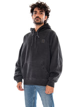 Hooded Vista Sweat Noir Garment Dyed - Sweat-shirt à Capuche Homme Noir Homme CARHARTT WIP