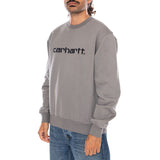 CARHARTT SWEAT SHADY GREY / DARK NAVY - Crewneck Homme Gris Carhartt WIP