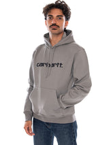 CARHARTT WIP HOODED CARHARTT SWEAT SHADY GREY / DARK NAVY - Sweat à Capuche Homme Gris Homme CARHARTT WIP