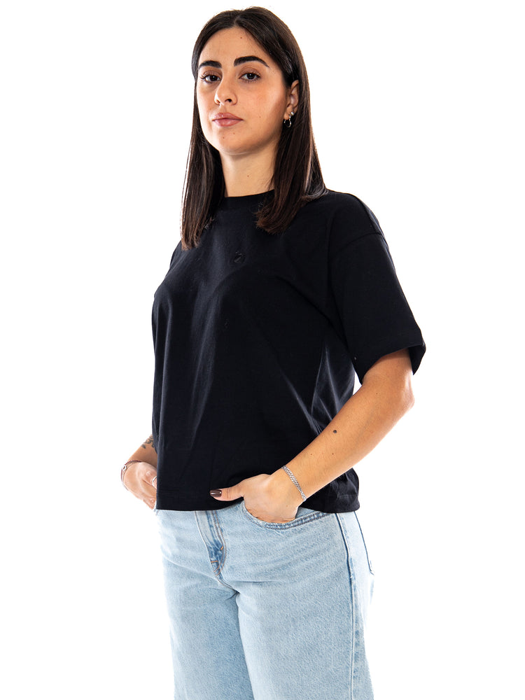 Carhartt WIP W' S/S Chester T-Shirt Black - T-shirt Donna Nera I030656 89XX CARHARTT WIP 