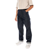 SINGLE KNEE PANT BLUE RIGID - Pantaloni Denim Jeans Uomo Blu  Uomo CARHARTT WIP