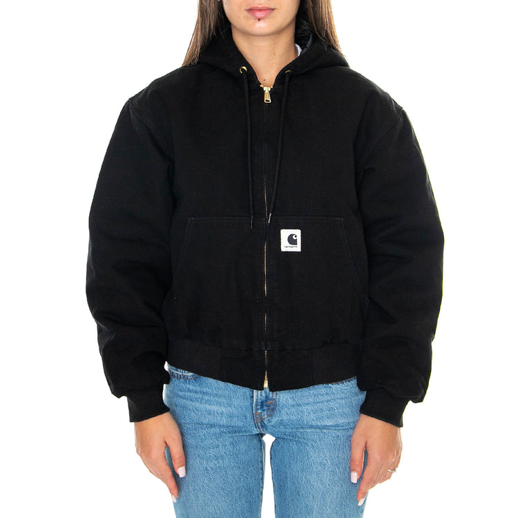 W' OG ACTIVE JACKET BLACK - Giacca Donna Nera I032238 8902 CARHARTT WIP 