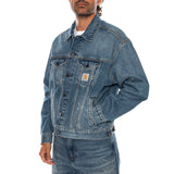 HELSTON JACKET BLUE - Veste en Denim Jeans Homme Bleu Homme CARHARTT WIP