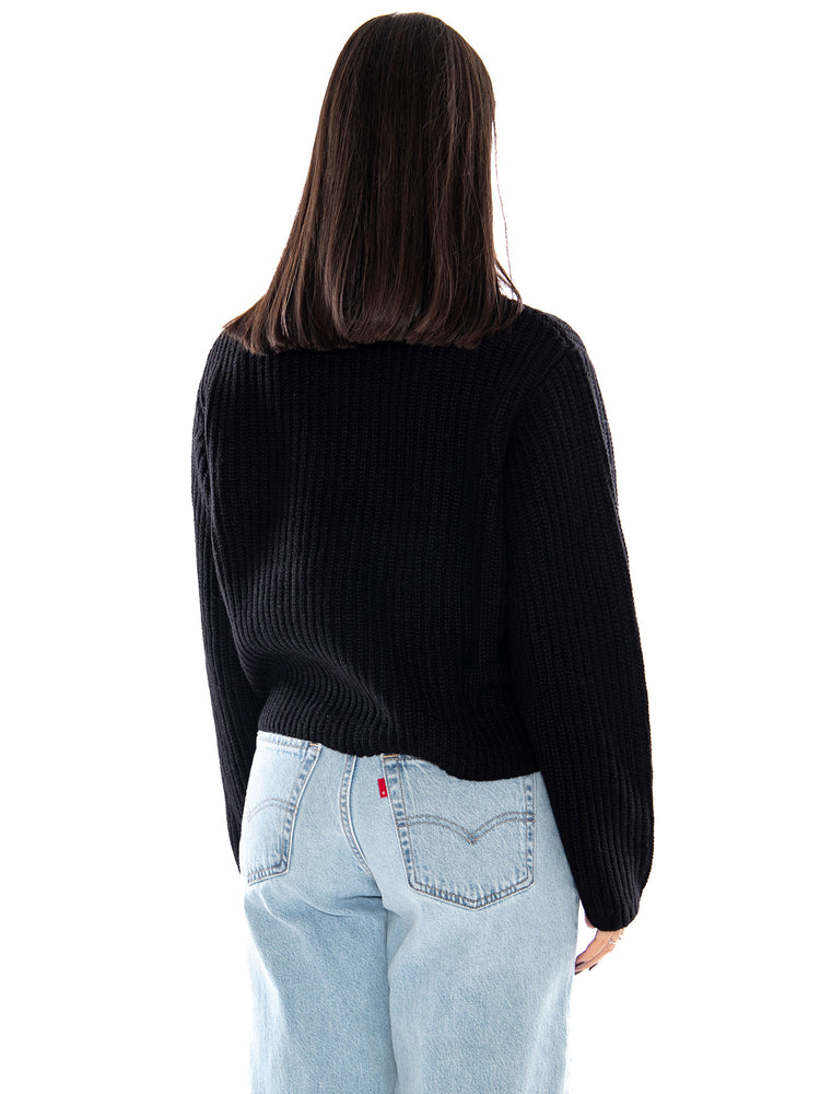 Carhartt WIP W' Mira Sweater Black - Maglia Donna Nera I035382 89XX CARHARTT WIP 