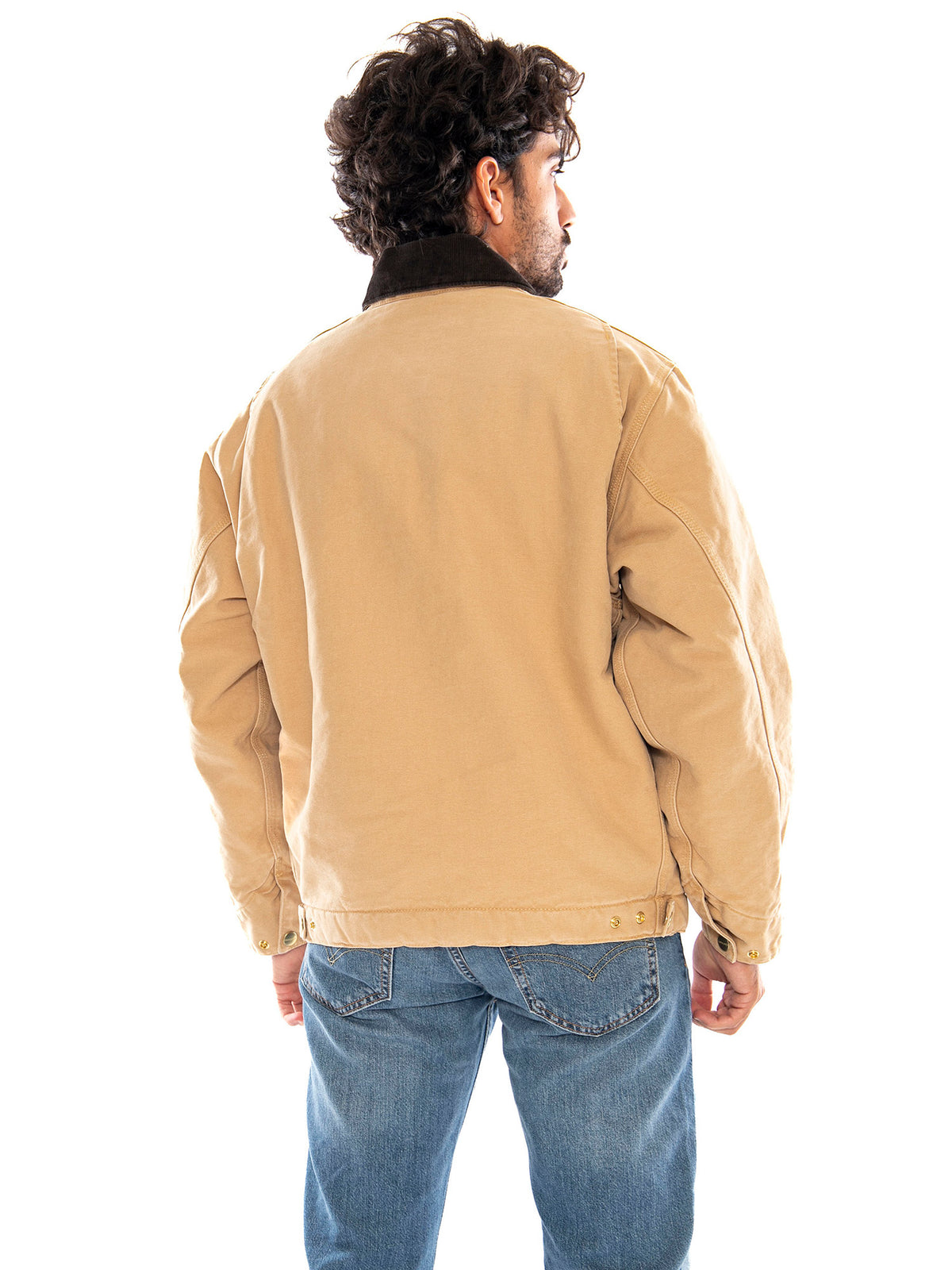 OG Detroit Jacket Tobacco Stone Canvas - Giacca Uomo Marrone I035614 3WQ4O CARHARTT WIP 