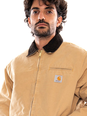 OG Detroit Jacket Tobacco Stone Canvas - Giacca Uomo Marrone I035614 3WQ4O CARHARTT WIP 