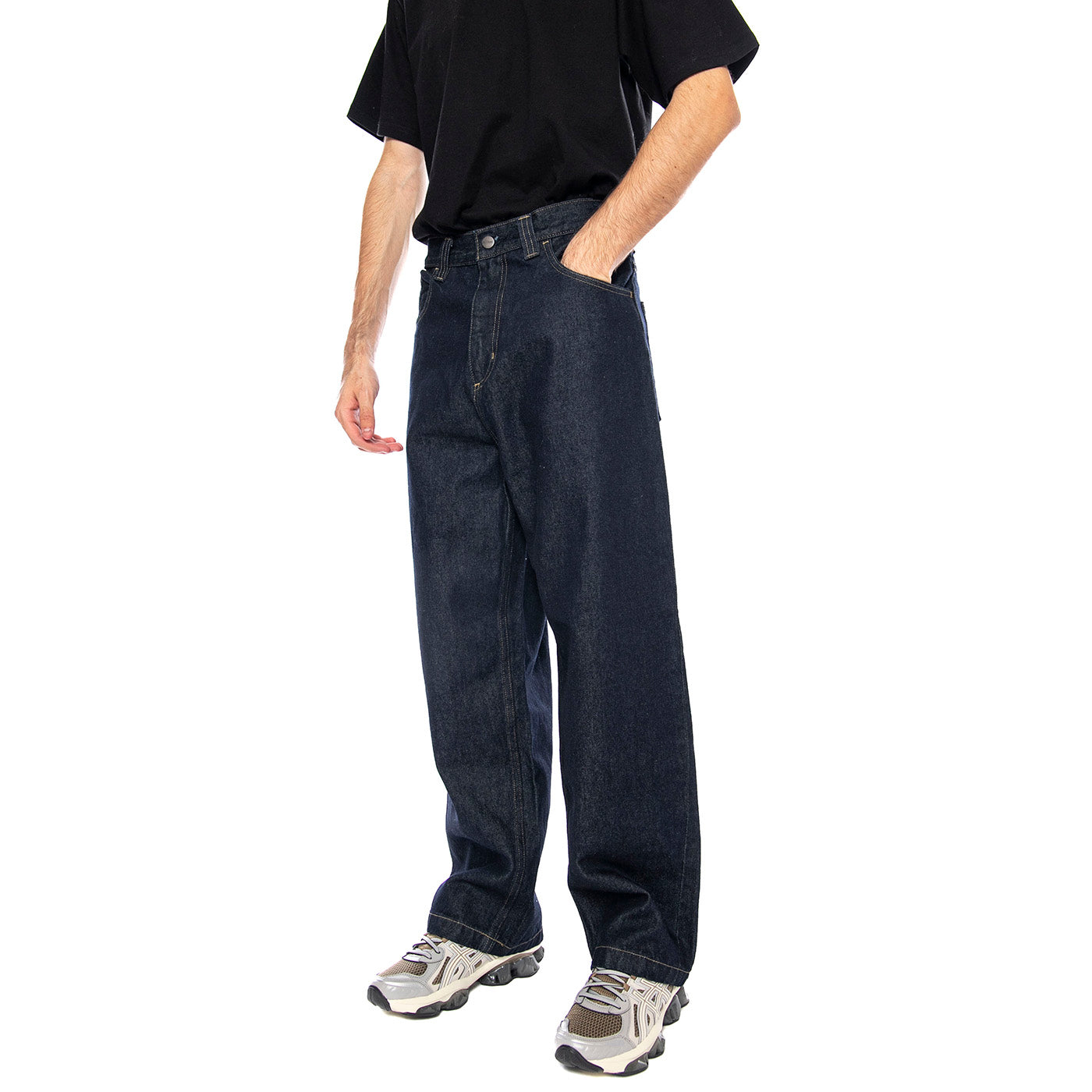 Brandon Pant Blue Rinsed - Pantaloni Denim Jeans Uomo Blu I035893 0102 CARHARTT WIP 