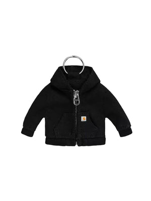 MINI ACTIVE JACKET KEYCHAIN BLACK - Portachiavi Nero I036419 89XX CARHARTT WIP 