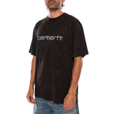 T-SHIRT S/S PAINTER TOBACCO - T-Shirt Encolure Ras-du-Cou Homme Marron Homme CARHARTT WIP