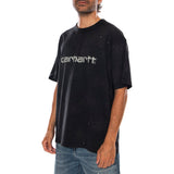 S/S PAINTER T-SHIRT BLACK - T-shirt Ras du Cou Homme Noir Homme CARHARTT WIP