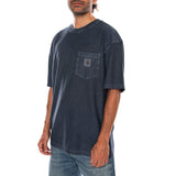 S/S LOOSE POCKET T-SHIRT DARK NAVY - T-Shirt Col Rond Homme Bleu Marine Foncé Homme CARHARTT WIP